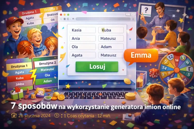 7 sposobów na wykorzystanie generatora imion online