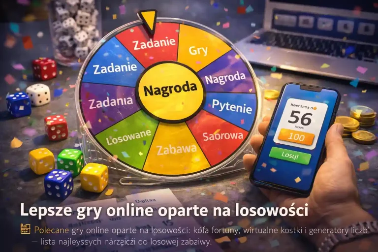 Najlepsze gry online oparte na losowości